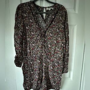 Loft Floral Romper (L)